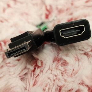 4K DisplayPort to HDMI Adapter, Uni-Directional DP 1.2 Computer to HDMI 1.4